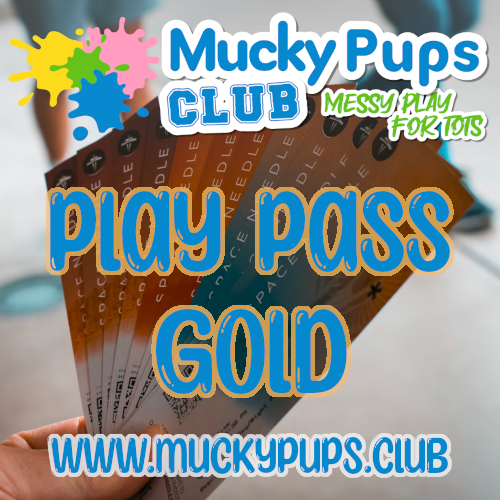 Mucky Pups Club Play Pass - Gold